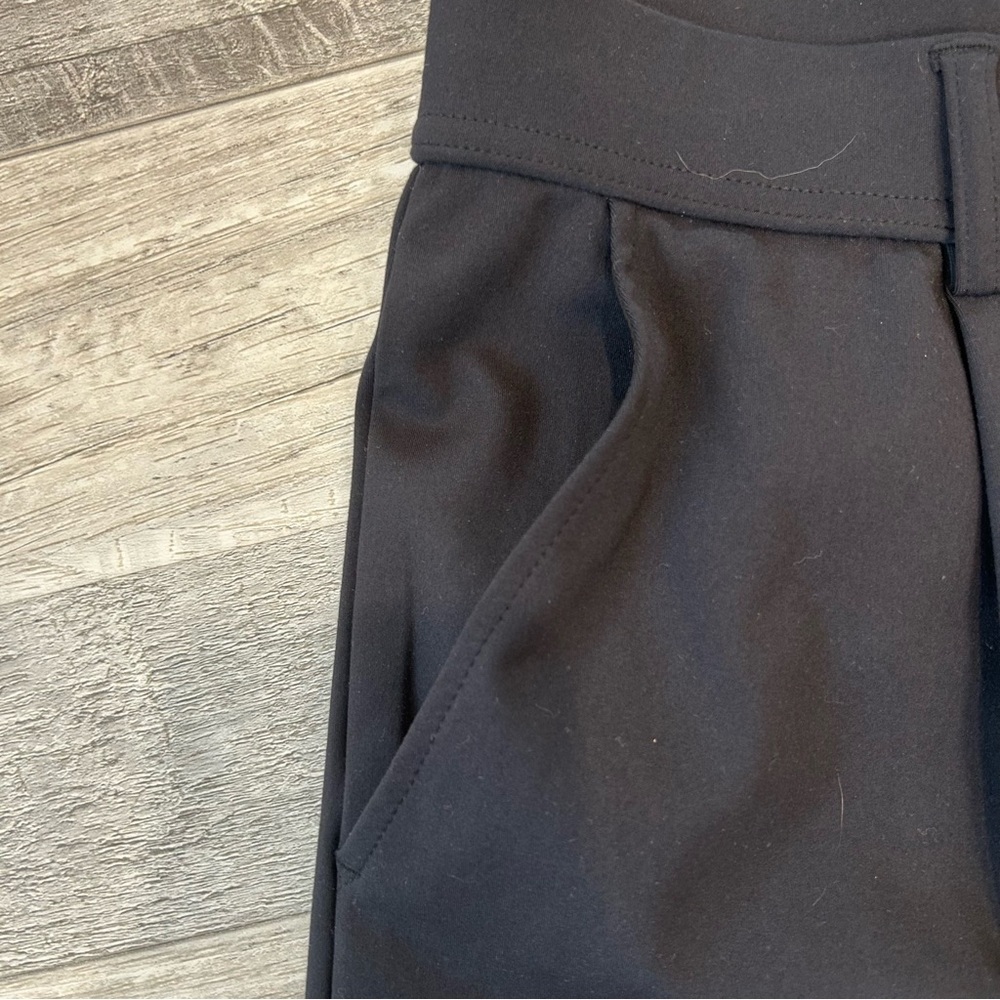 Halara Black Wide Leg Pull On Pants Women's Size XL Tall Stretch O29 - Picture 2 of 7